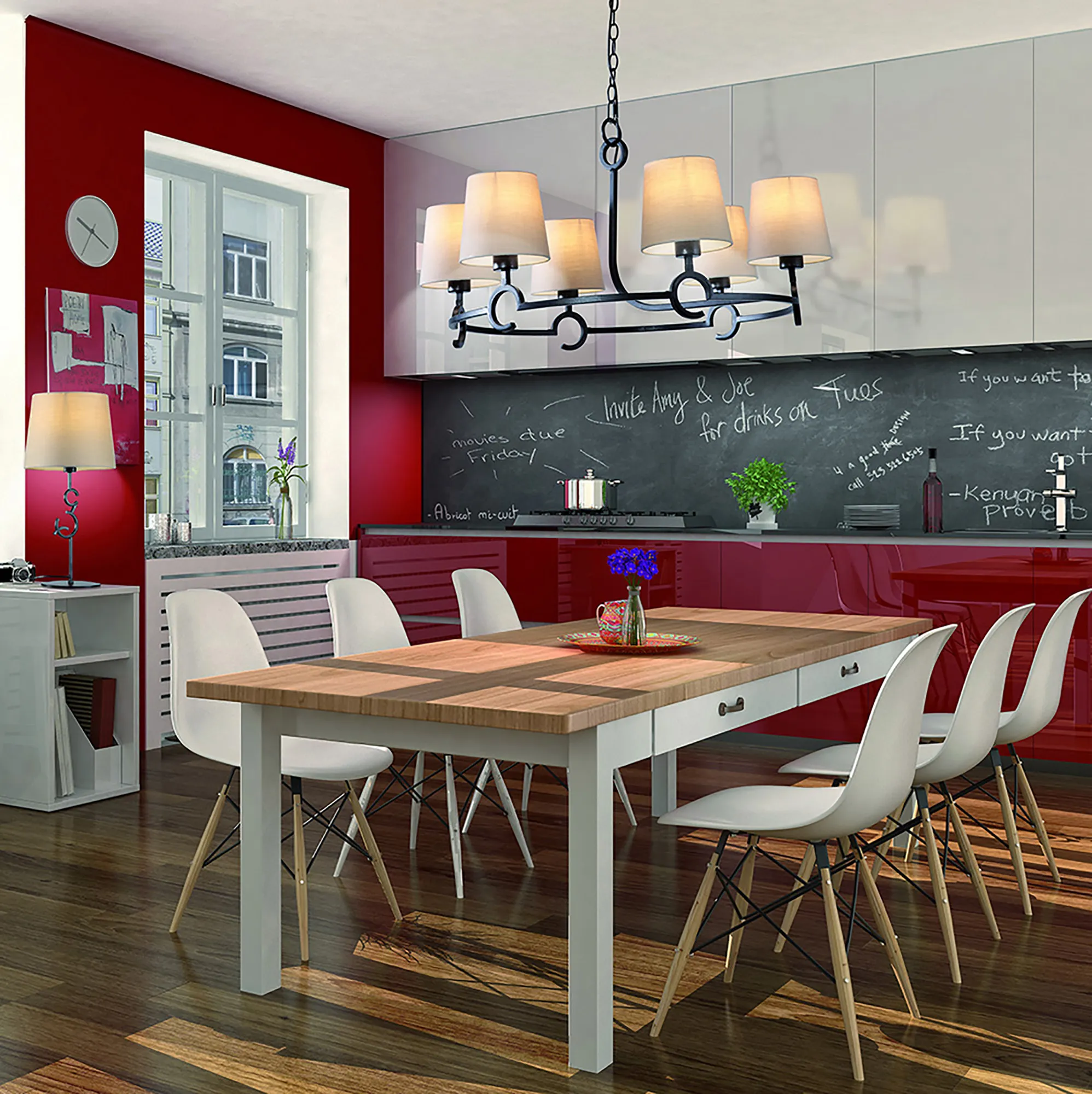 Argi Table Lamps Mantra Shaded Table Lamps